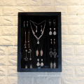 Black jewelry Display wood frame (New design) Large Shadowbox Picture Frame